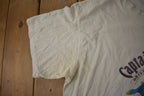 Vintage 1990s Original Spiced Rum Pirate Graphic Single Stitch T Shirt Made In USA