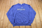 Vintage 1990s University Of Kentucky Collegiate Crewneck  Embroidered  NCAA Sweatshirt  Sportswear  Americana  Kentucky Wildcats  USA
