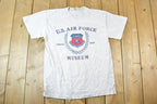 Vintage 1990s Air Force Museum Souvenir T-Shirt Mens L
