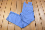 Vintage 1980s Levi's 50% Polyester Jeans Size 36 x 29