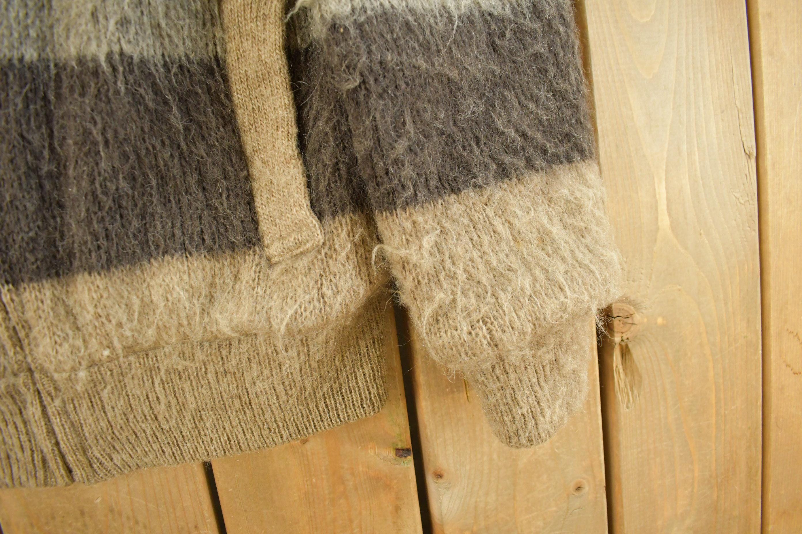 Vintage 1980s Alafoss Icewool Wool Jacket Men's Medium
