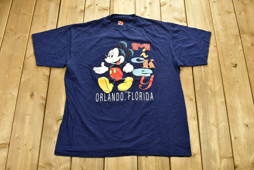 Vintage 1990s Mickey Mouse Orlando Florida T-Shirt