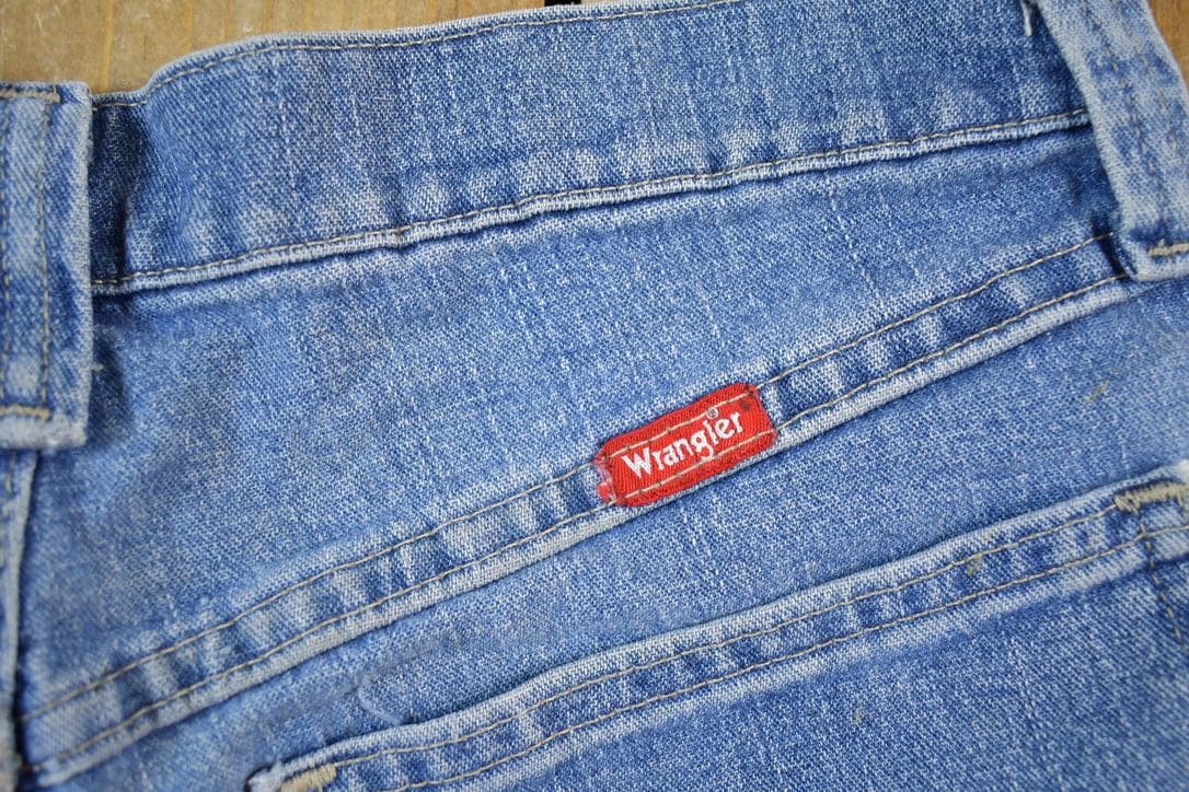 Vintage 1990s Wrangler Denim Carpenter Jean Shorts Size 30 x 9