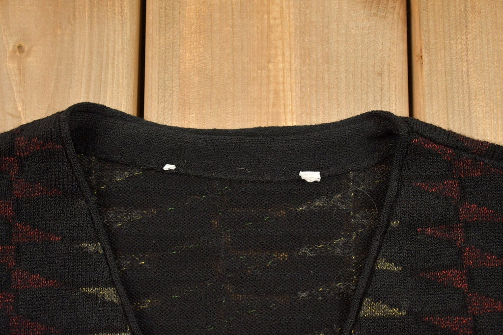 Vintage 1980s Knitted Sweater Vest