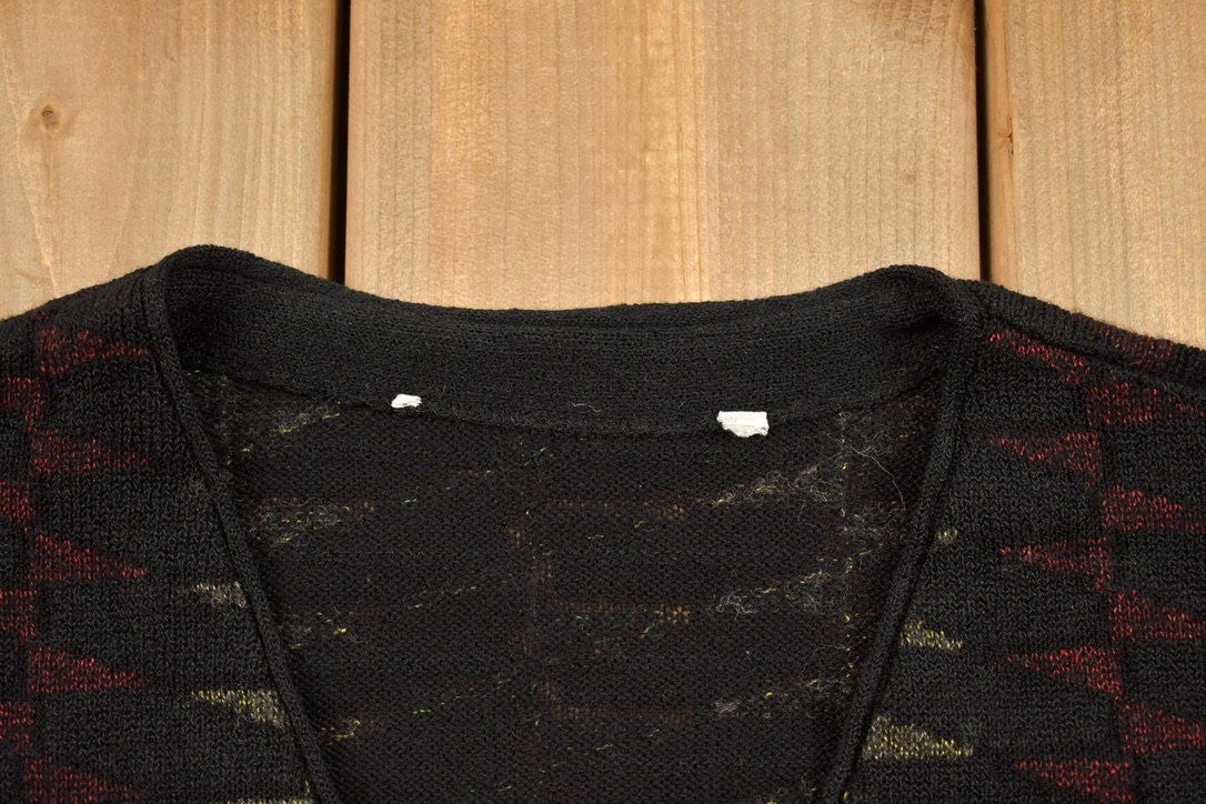 Vintage 1980s Knitted Sweater Vest