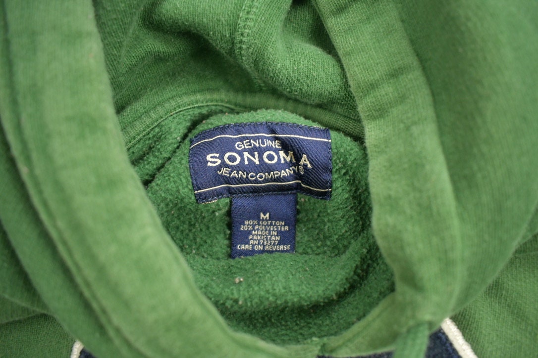 Vintage 1990s Sonoma Jean Company Graphic Hoodie