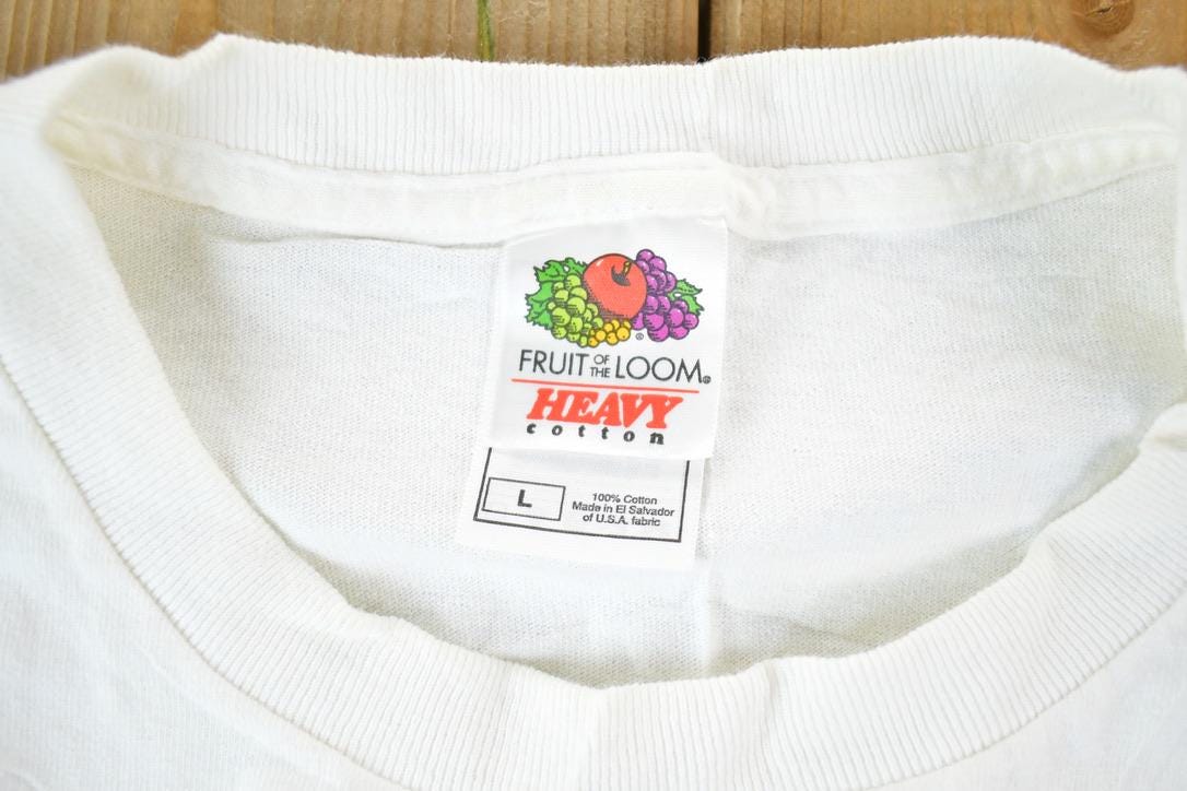 Vintage 1990s Agriculture Safety Day Souvenir Single Stitch Graphic Print T-Shirt Made In USA