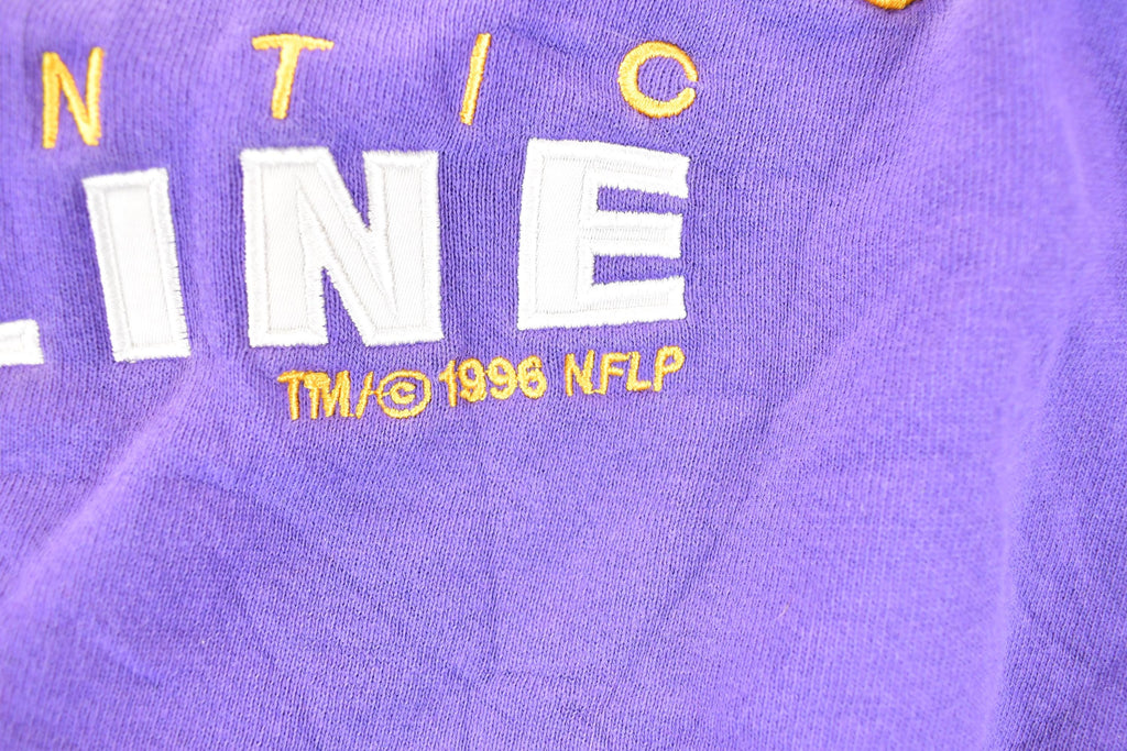 Vintage 1996 Minnesota Vikings Authentic Proline Champion Distressed NFL Crewneck Sweatshirt Men's L