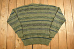 Vintage 1990s Steel Sport Wool Crewneck Sweater