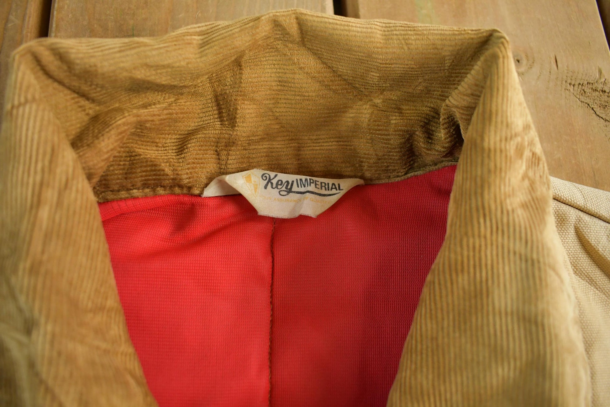 Vintage 1970s Key Imperial Canvas Work Jacket Men's XL  Distressed Thrashed Work Wear  70s Coat