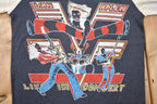 Vintage 1980s Van Halen Live in Concert Graphic Band T-Shirt