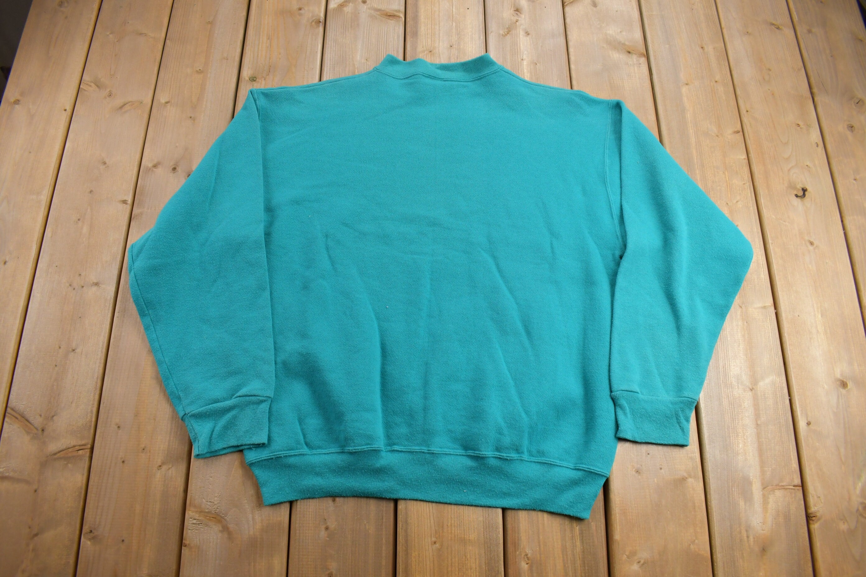 Vintage 1990s Ultra Fleece Blank Crewneck Sweatshirt