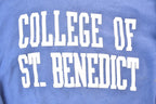 Vintage 1990s College Of St Benedict University Collegiate Jansport Crewneck