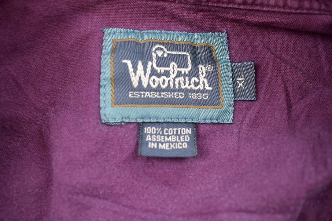 Vintage 1990s Woolrich Blank Button Up Shirt