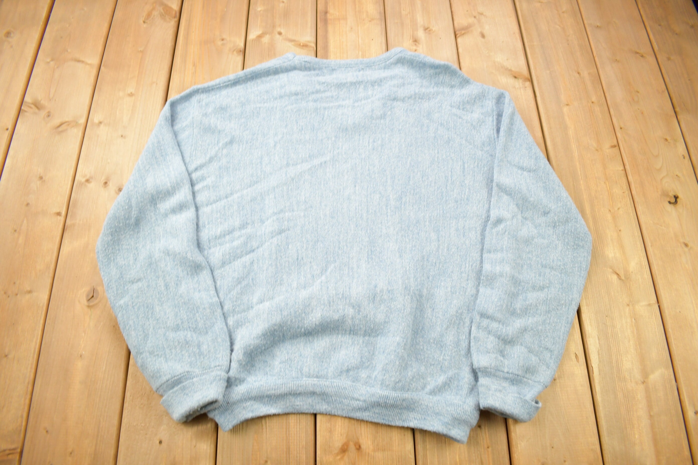 Vintage 1990s Izod Lacoste Wool Knit V-Neck Sweater