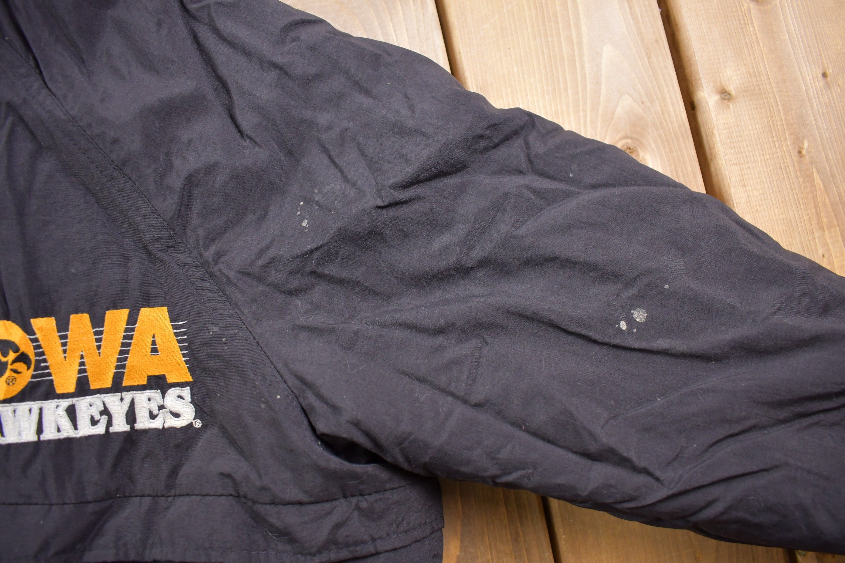 Vintage 1980s University of Iowa Hawkeyes #1 Apparel Collegiate Jacket