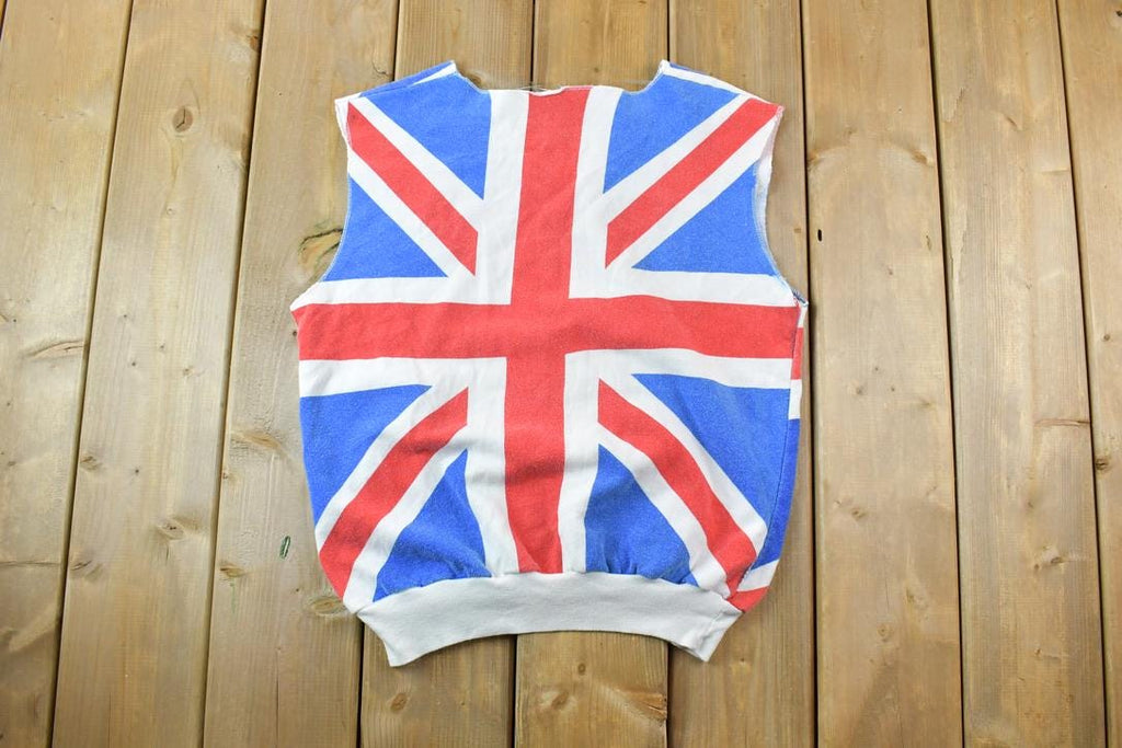 Vintage 1990s British Flag AOP Souvenir T-Shirt