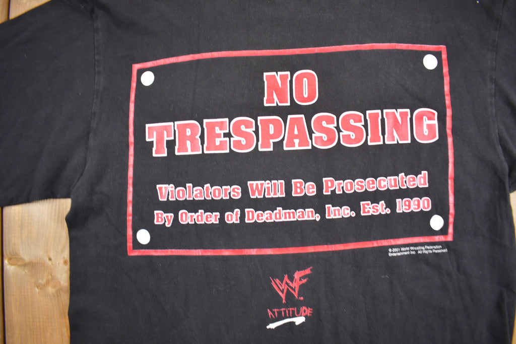 Vintage 2001 Undertaker Wrestling T-Shirt