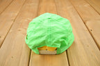 Vintage 1980s Lime Green Snap Back Hat