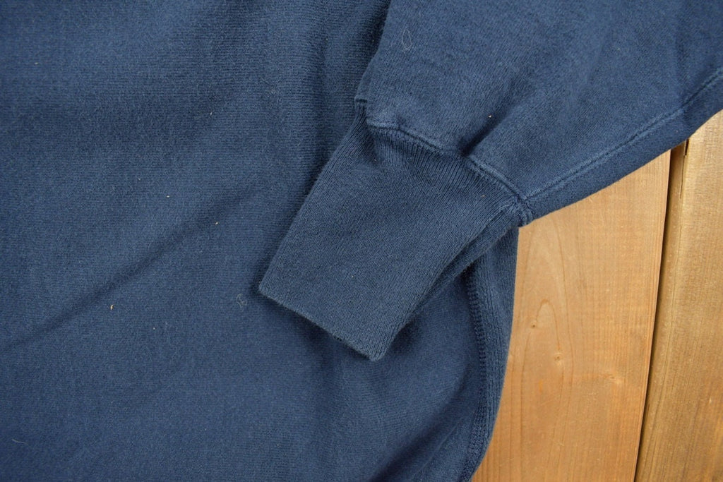 Vintage 1990s University of Michigan Embroidered Champion Crewneck Sweatshirt