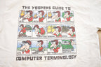 Vintage 1990s The Yoopers Guide To Computer Terminology Graphic T-Shirt  Streetwear  Retro Style  1990s Graphic Tee  Fruit Of The Loom