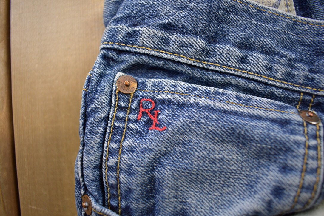 Vintage 2000s Ralph Lauren Polo Denim Jeans Size 35x32