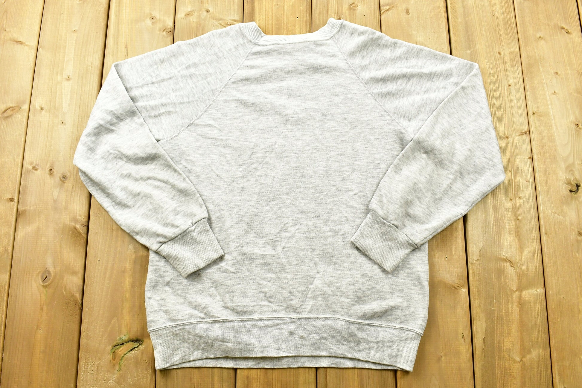 Vintage 1985 Bird Graphic Raglan Crewneck / Nature Print / Vintage Sweatshirt / Animal Print / Wilderness / Pullover Sweatshirt