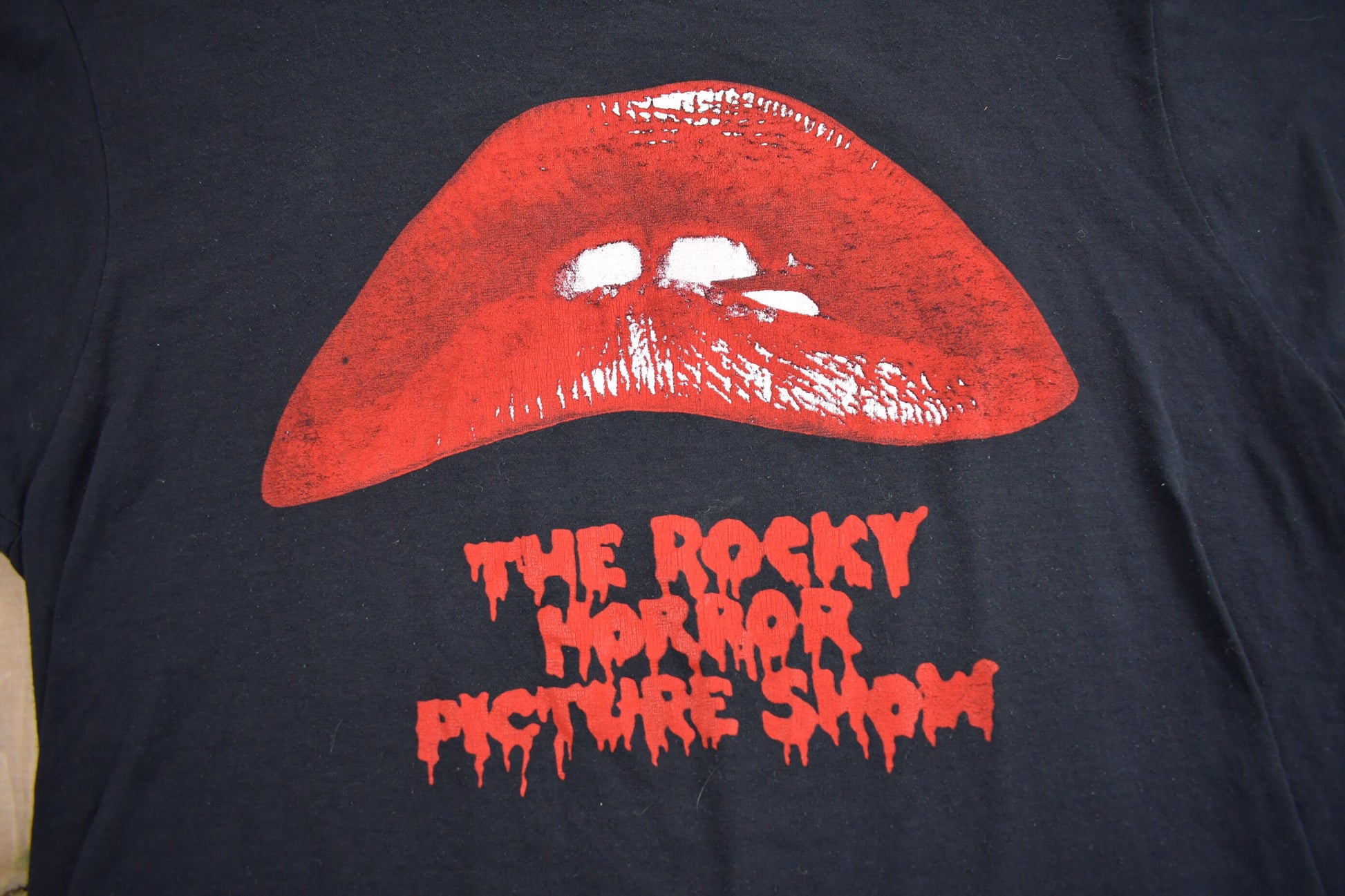 Vintage 1975 The Rocky Horror Picture Show Movie Promo T-shirt