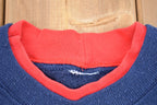 Vintage 1990s Up North Bird Embroidered Crewneck
