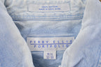 Vintage 1990s Perry Ellis Portfolio Denim Button Up Shirt
