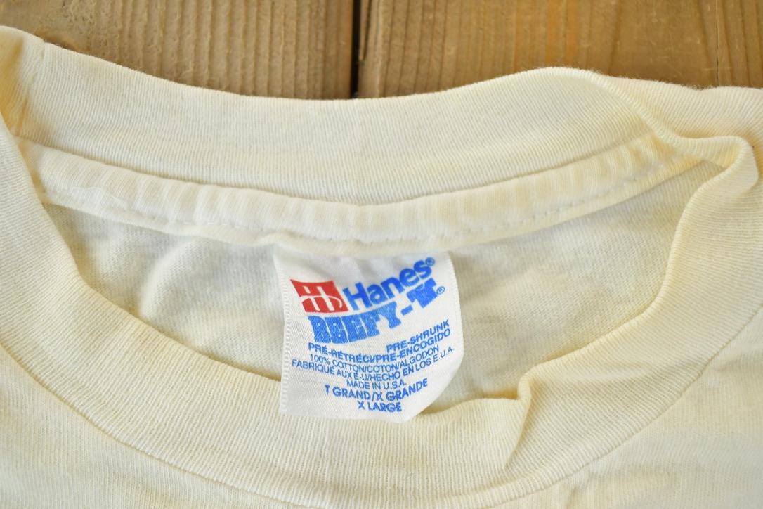Vintage 1994 NASFT New York Fancy Food Show Souvenir Single Stitch Graphic Print T-Shirt
