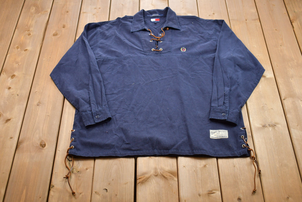 Vintage 1990s Tommy Hilfiger Blank Over Shirt