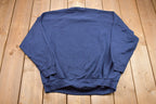Vintage 1990s Flowers Graphic Crewneck Sweatshirt