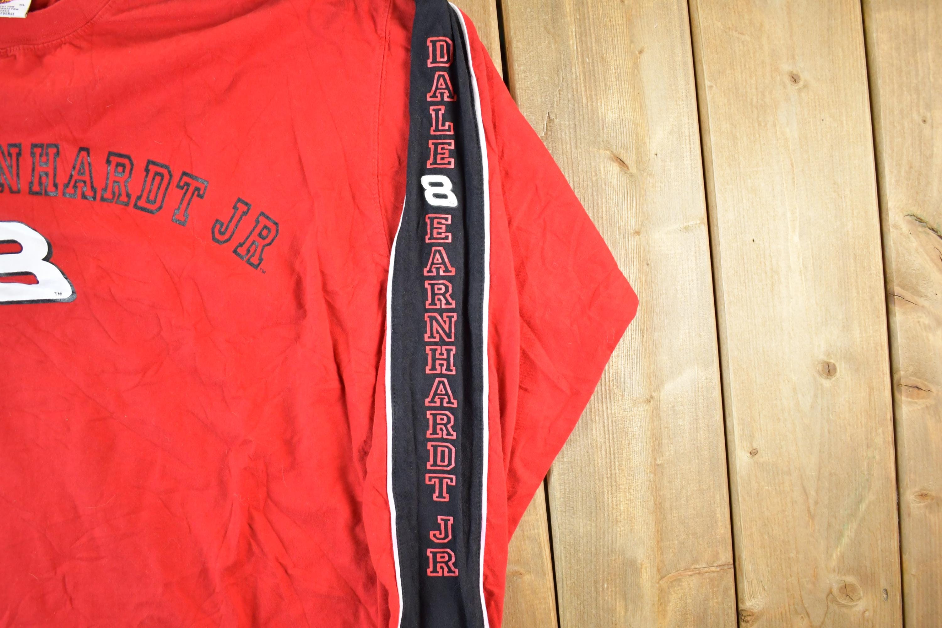 Vintage 1990s Dale Earnhardt JR Souvenir Long Sleeve T-Shirt Mens M