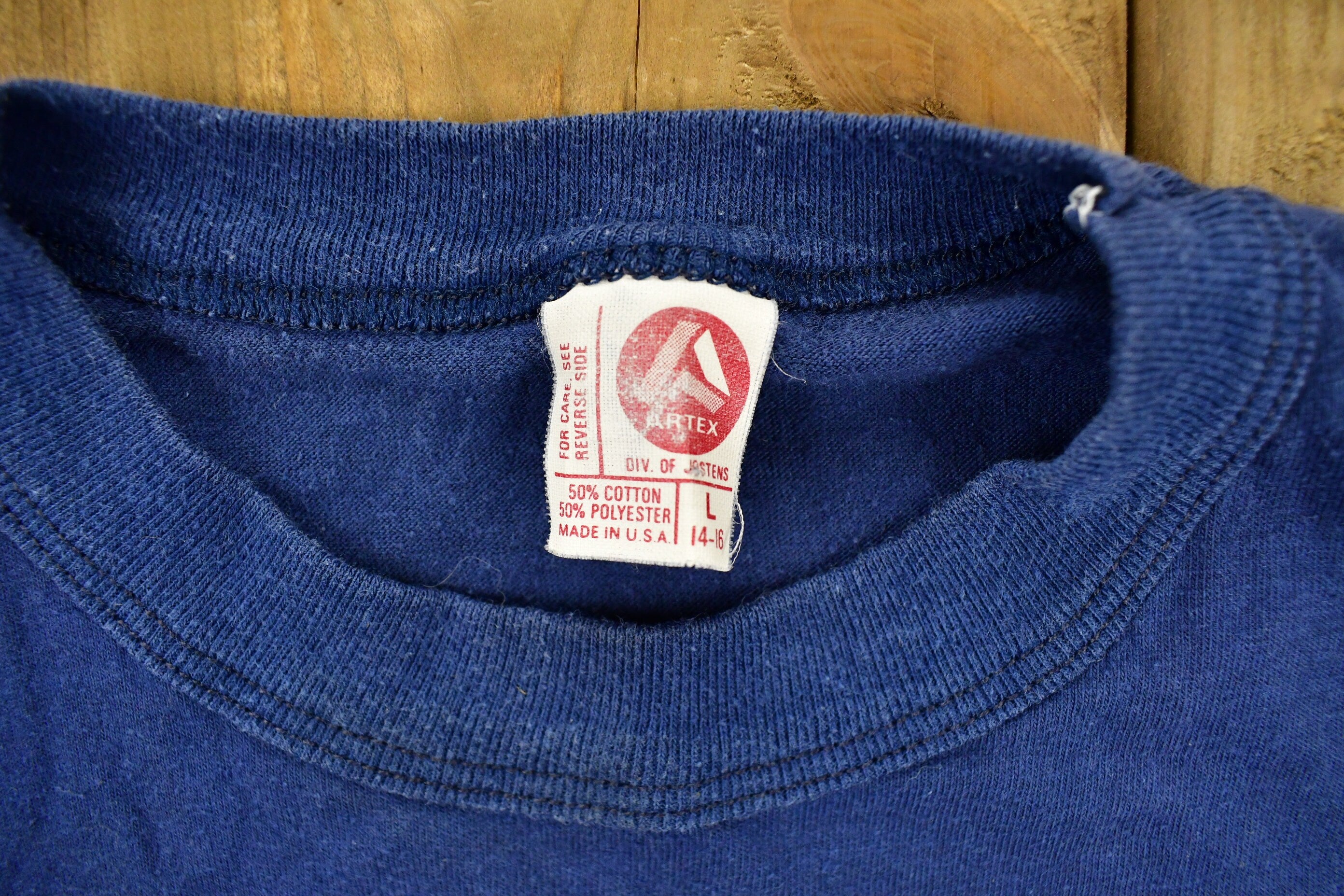 Vintage 1970s University of Michigan State Youth Size Collegiate T-Shirt