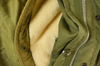Vintage 1951 Cold Weather Combat Military Parka Jacket Men's S