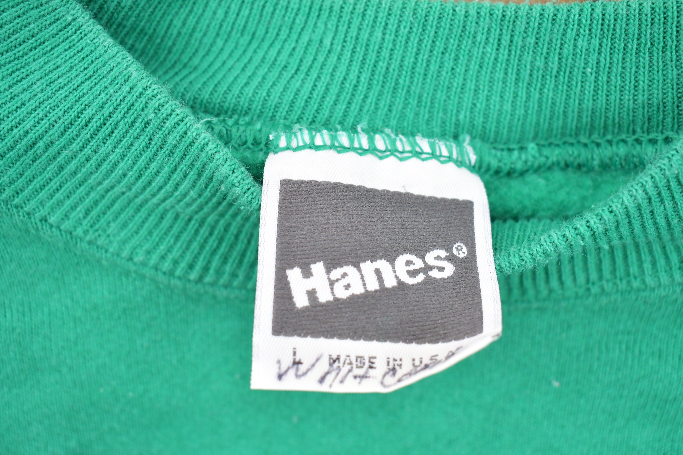 Vintage 1980s Hanes Raglan Crewneck Sweatshirt