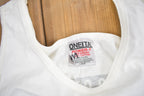 Vintage 1990s Nakoma Golf Club Tennis Graphic Tank Top Shirt