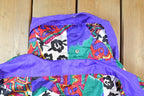 Vintage 1990s Lavon Fancy Pattern Windbreaker Ski Jacket