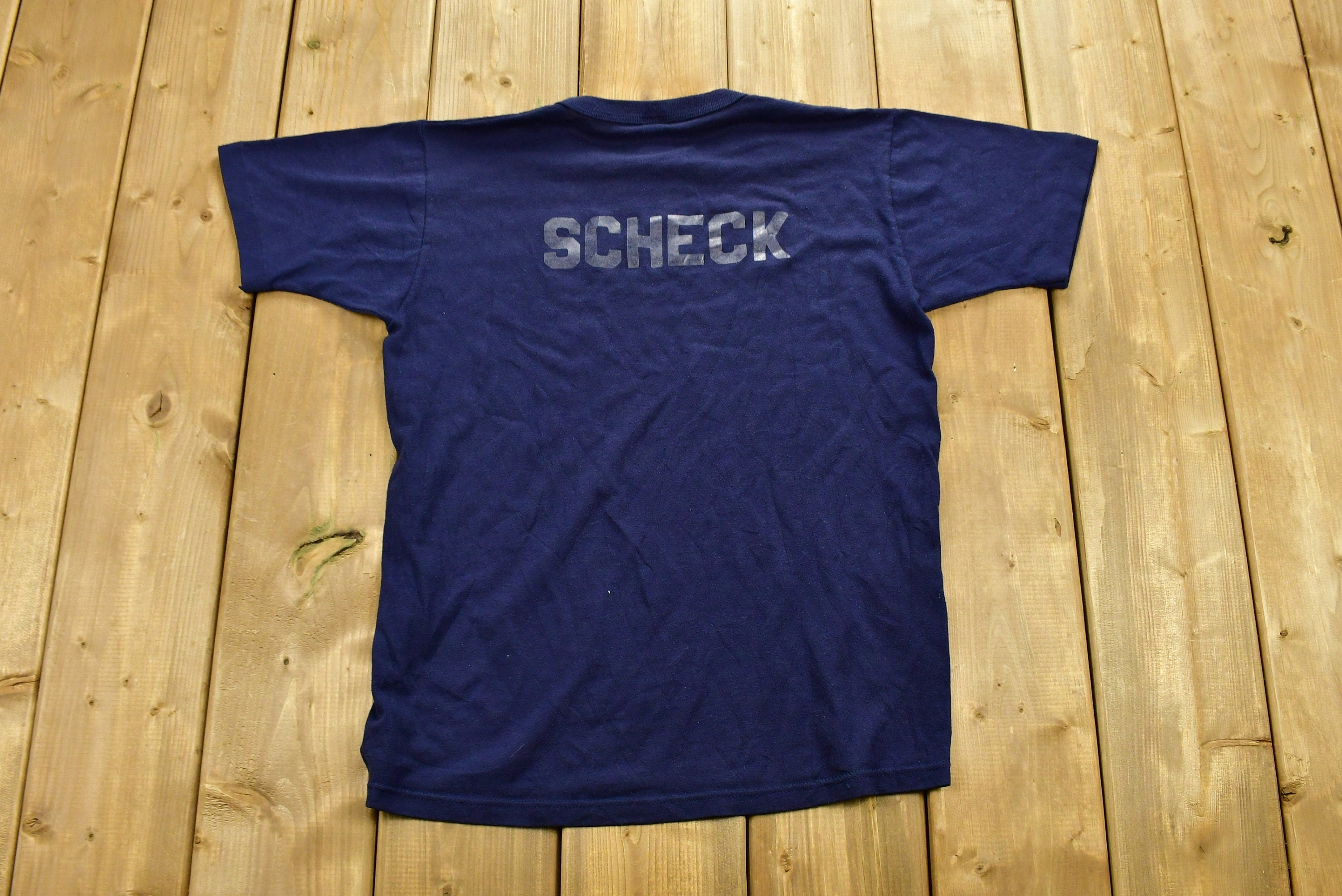 Vintage 1990s Assumption High School Graphic T-Shirt