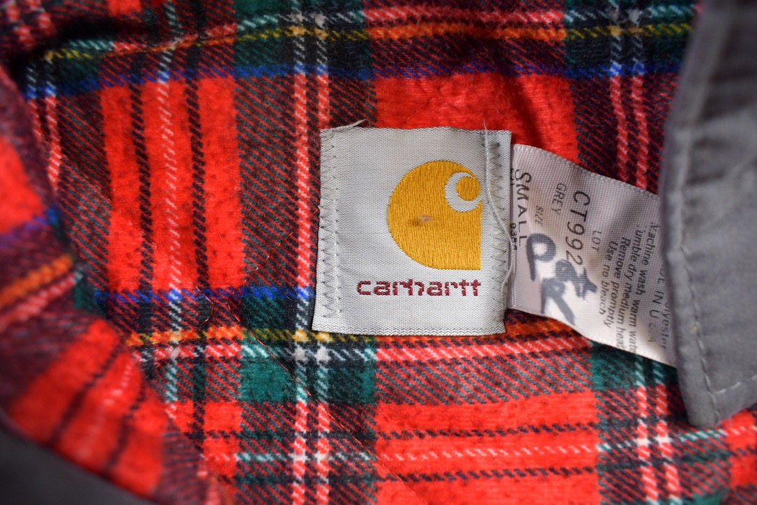 Vintage 1990s Carhartt Blanket Lined Parka Jacket