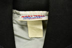 Vintage 1980s Amherst Eagles Aerie 1442 Embroidered Satin Snap Button Jacket