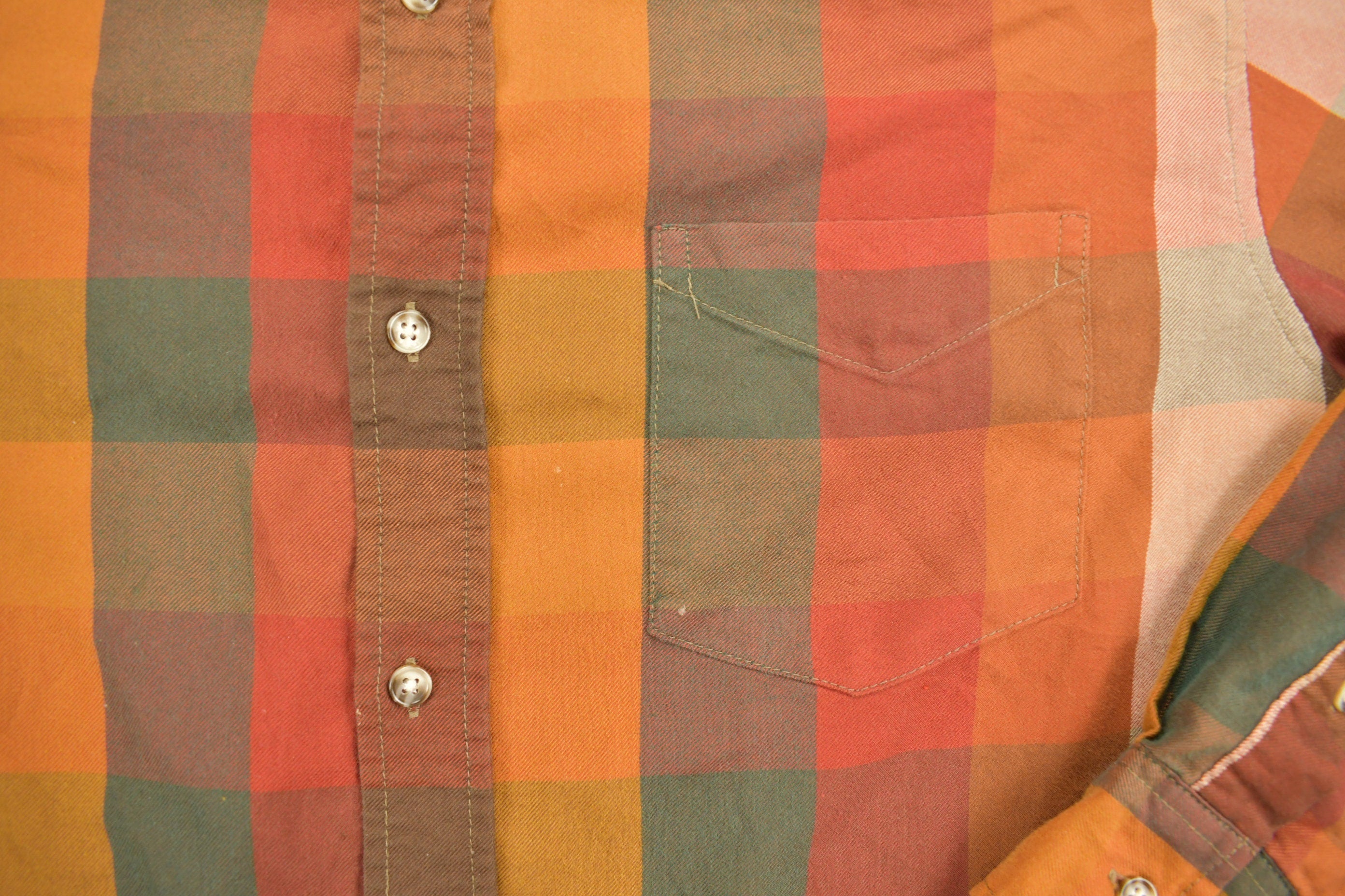 Vintage 1990s Irvine Park Plaid Button Up Shirt