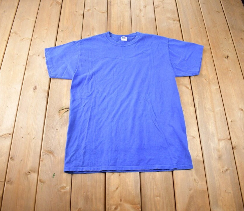 Vintage 1990s Russell T-Shirt Made In USA Size L