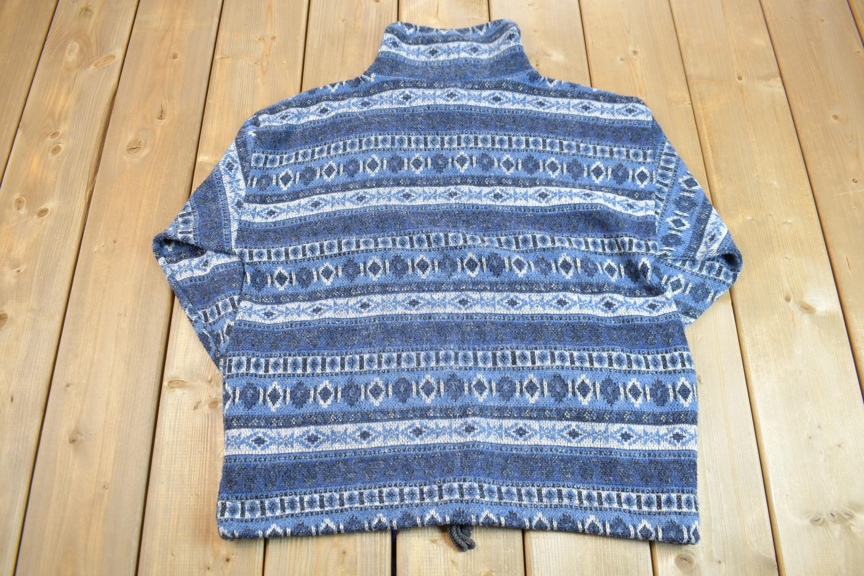 Vintage 1990s Another Name Apres Ski Fleece Quarter Zip up T-Shirt