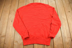 Vintage 1980s St Michael Pure New Wool Knit V-Neck Sweater