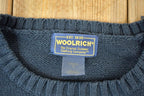 Vintage 1990s Woolrich Wild Arctic Knit Abstract Pattern Crewneck Sweater Mens M