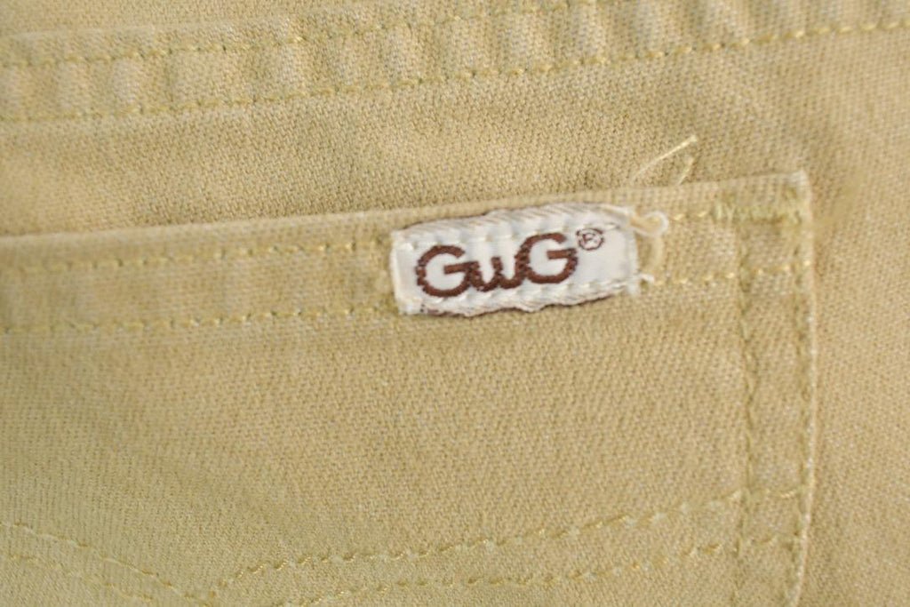 Vintage 1960s GWG Denim Jeans Size 44 x 32 Made In Canada