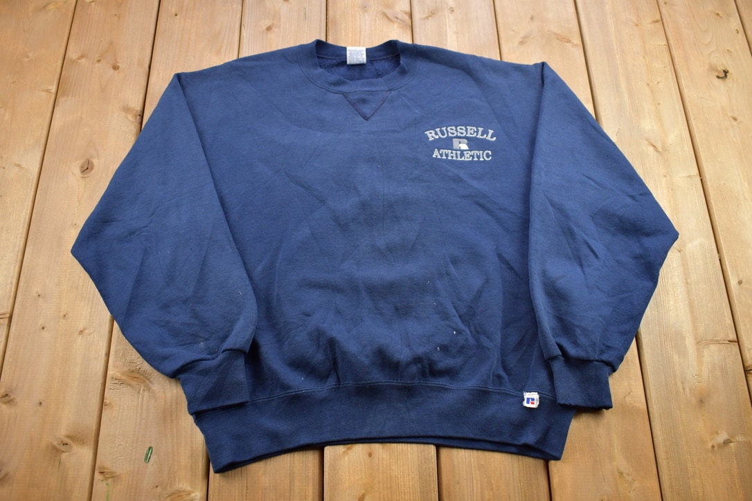 Vintage 1990s Russell Athletics Blank Crewneck Sweatshirt