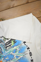 Vintage 1990s Coliseum Whiteface Monster Wilderness Tours Graphic T Shirt
